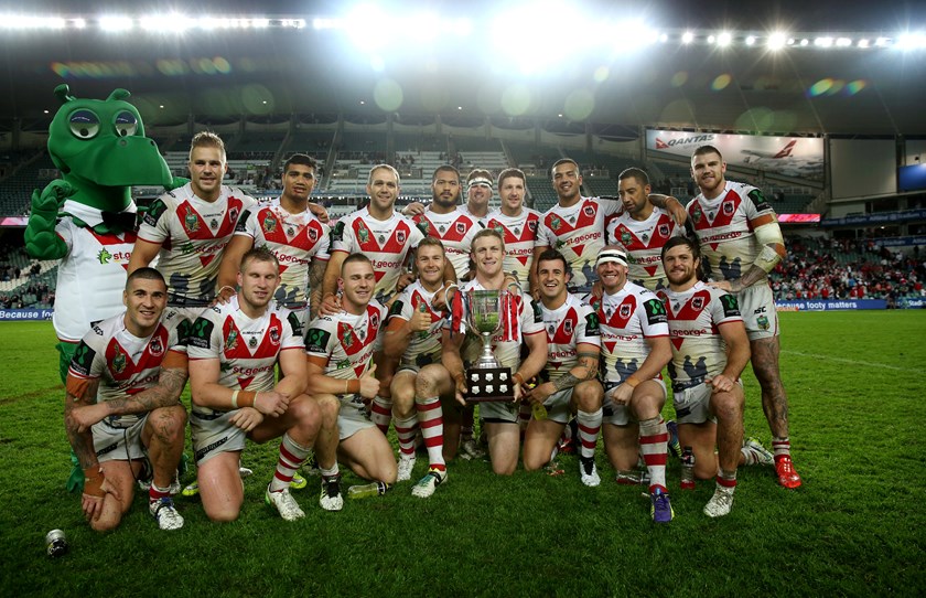 The Dragons held on for a tight two-point victory in the 2015 ANZAC Day clash.