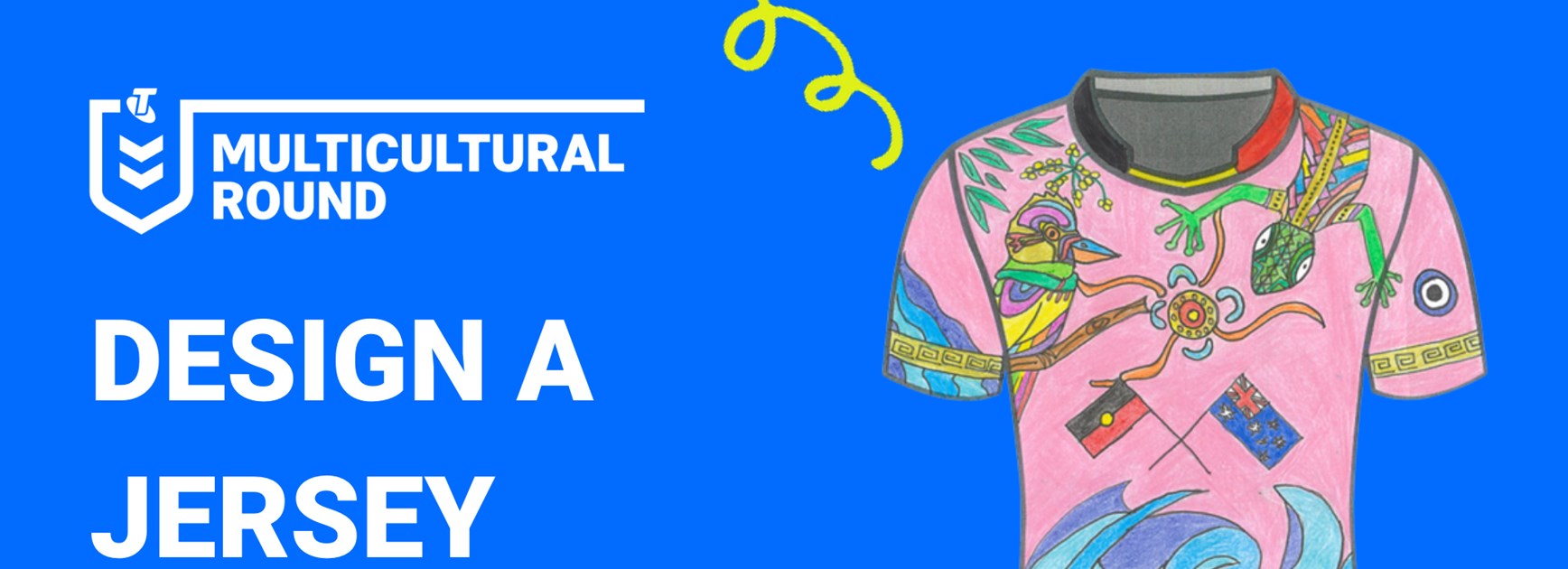 Get involved: Design a multicultural jersey for your chance to win