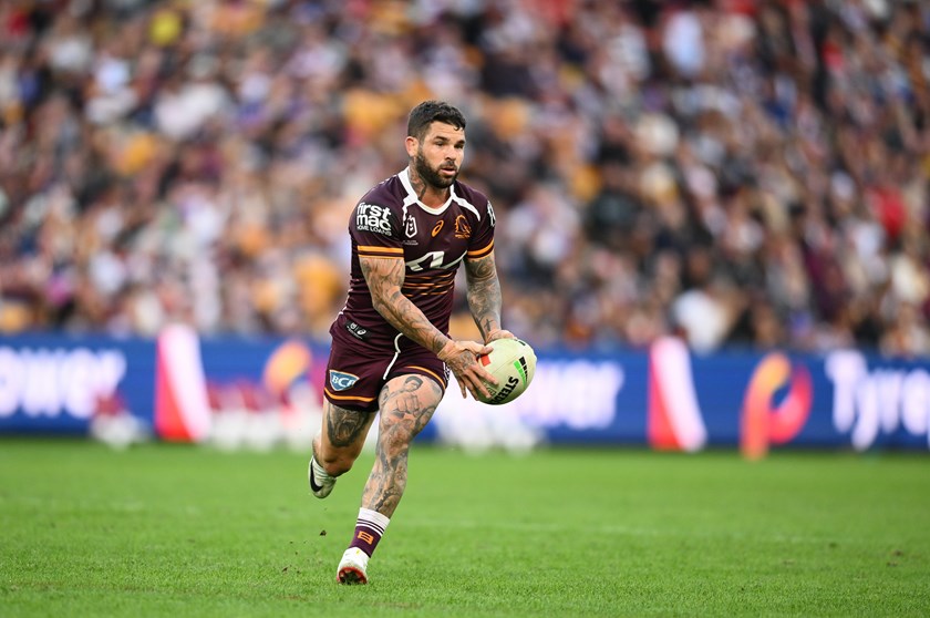 Adam Reynolds in action for the Broncos.