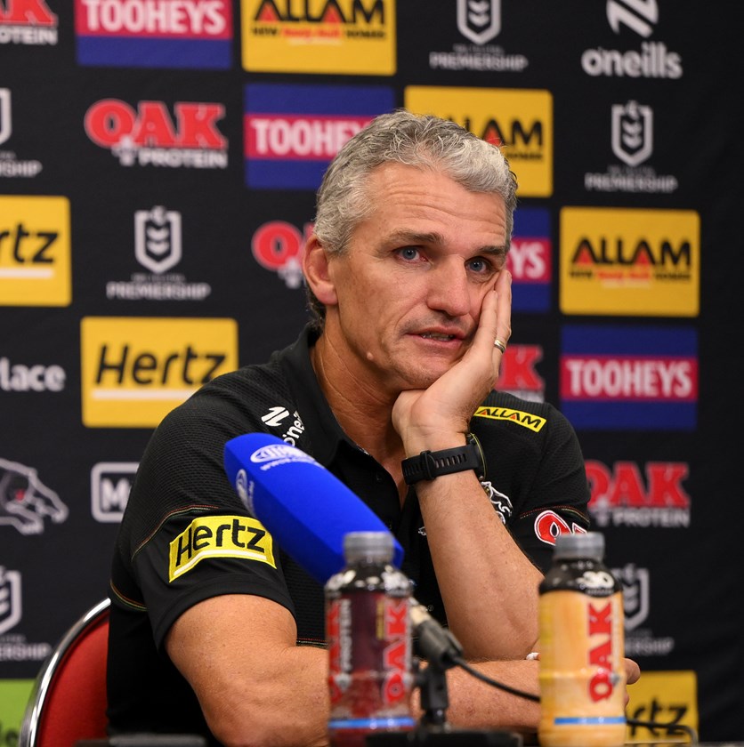 Ivan Cleary addresses media following the Round 6 loss to the Dolphins.
