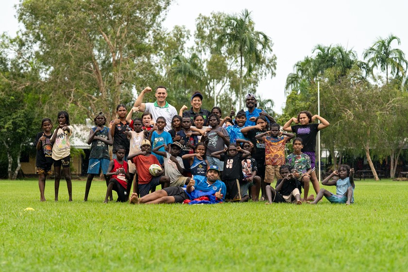 The crew at Murrupurtiyanuwu Catholic School.