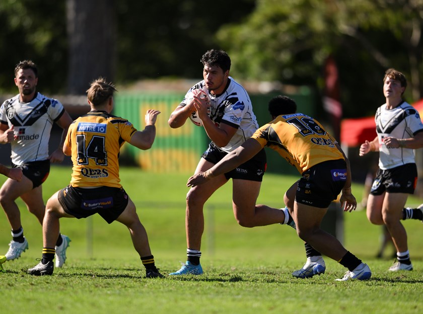 Ben Te Kura with Souths Logan Magpies.