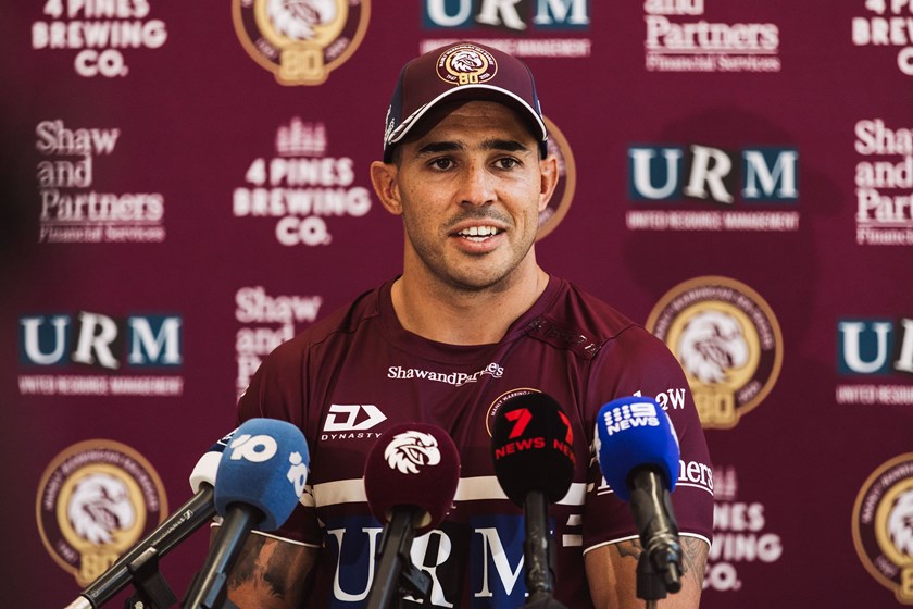 Jamal Fogarty is embracing his new role at the Sea Eagles.