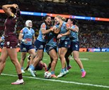 As it happened: Blues claim first blood against Maroons