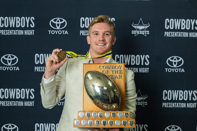 Tom Dearden was named the best of the Cowboys.