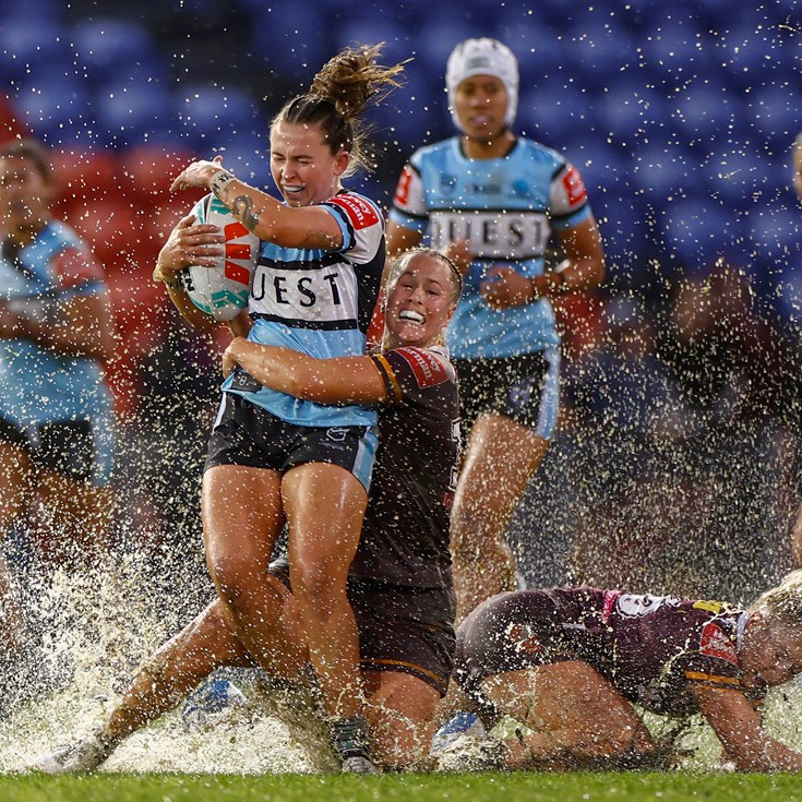 Lighting strikes twice: How NRLW stars dealt with crazy weather