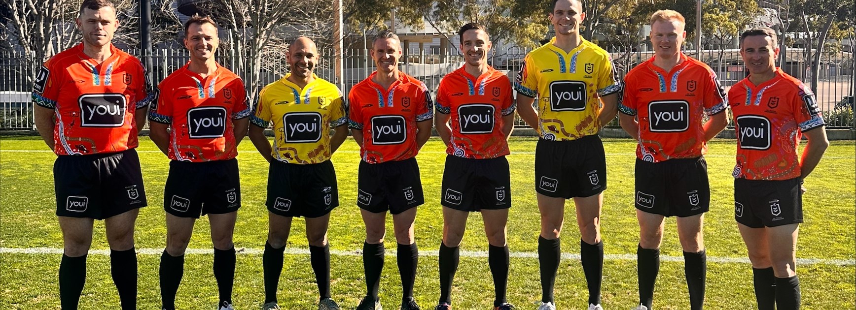 Referee jerseys provide a showcase for young artists