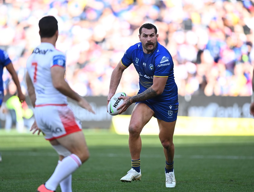 Reagan Campbell-Gillard during his time with the Eels.