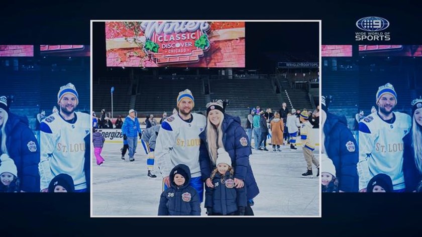 Nathan Walker and his family.