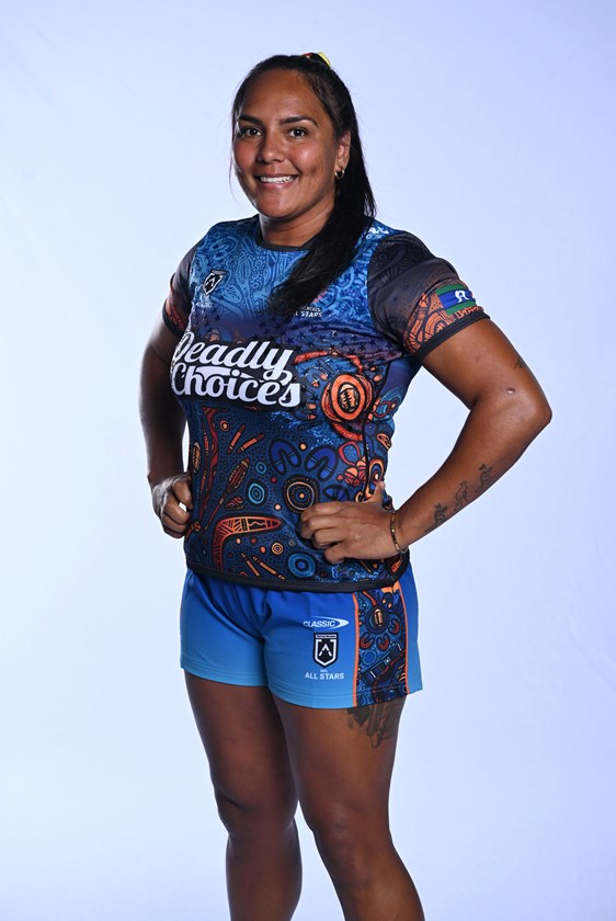 Mahalia Murphy returns to the Women's Indigenous All Stars team in 2025.