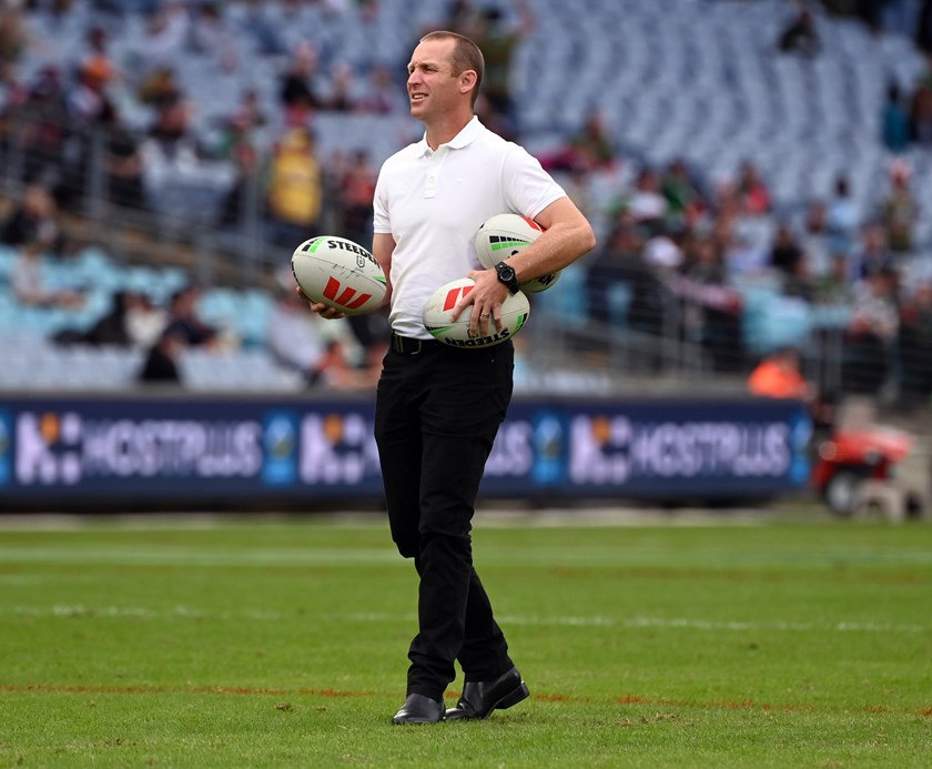 Ben Hornby will take the role as interim head coach at the Rabbitohs.