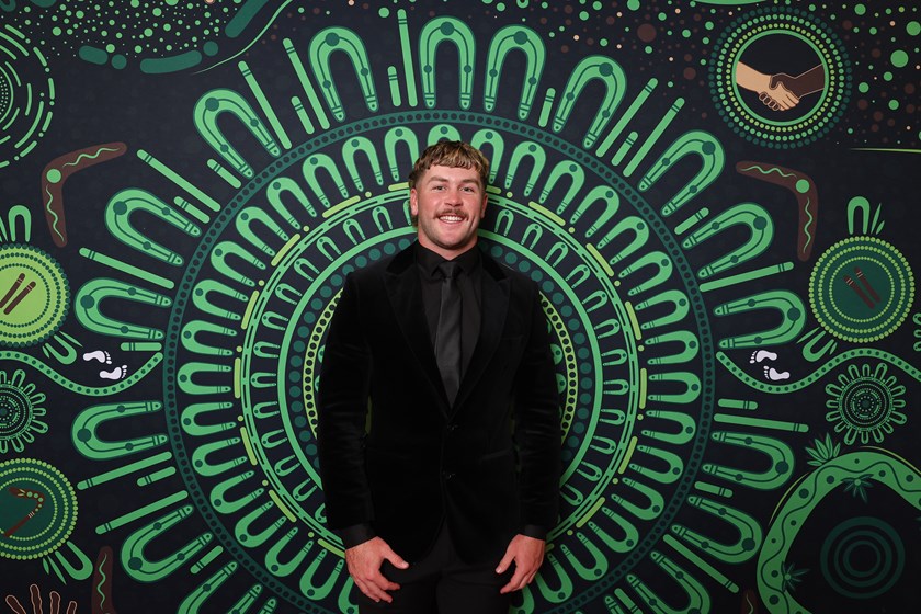 School to Work graduate and Wests Tigers talent Heath Mason attended Thursday's awards ceremony.