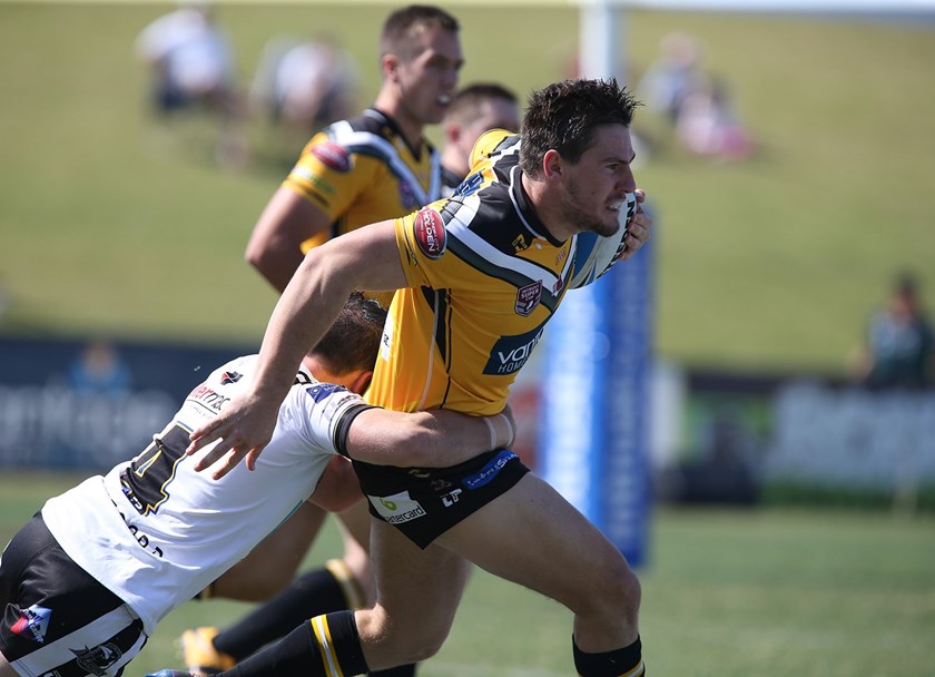 Sunshine Coast Falcons hardman Chris Lewis.