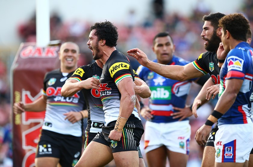 Panthers second-rower Corey Harawira-Naera.