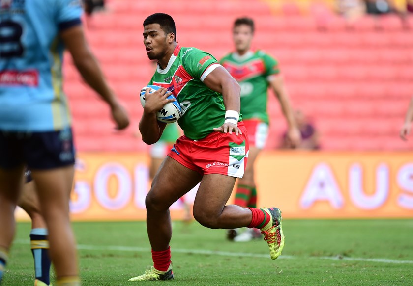 Payne Haas in action for Wynnum-Manly.