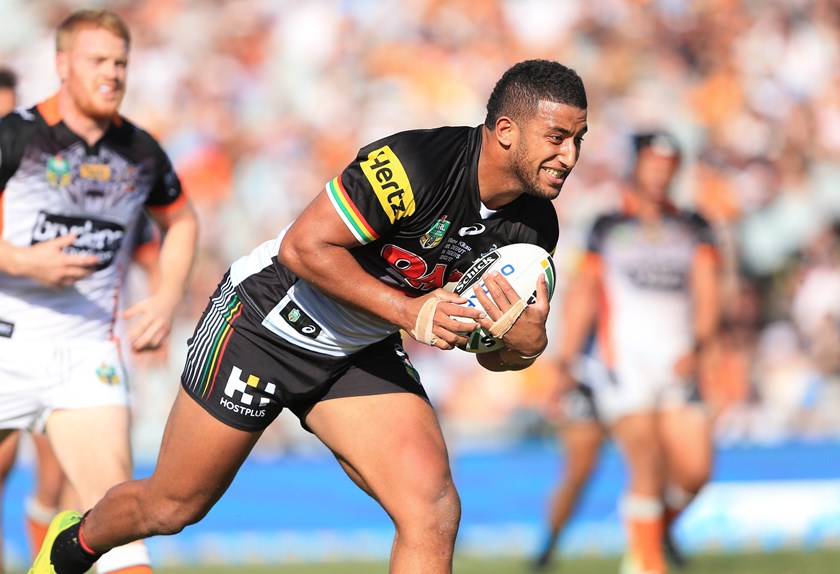Panthers forward Viliame Kikau.