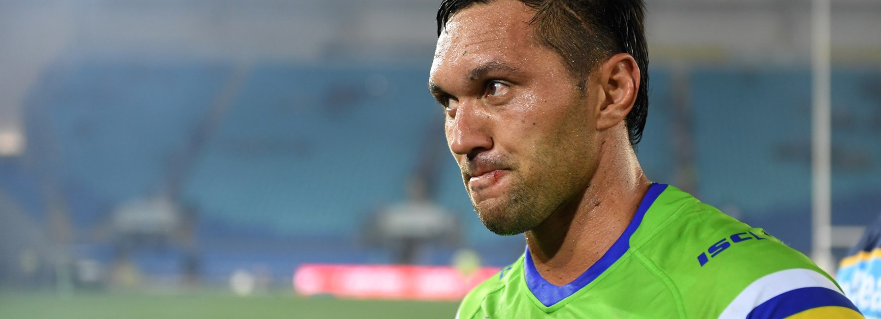 Raiders winger Jordan Rapana.