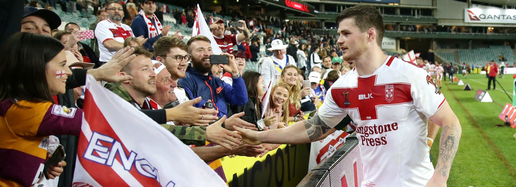 England second-rower John Bateman.