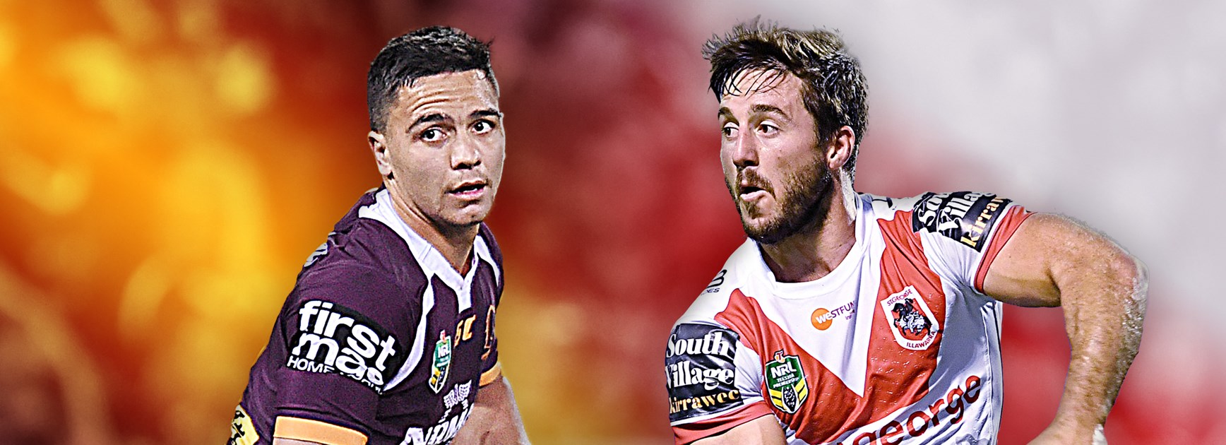 Dragons v Broncos: Dufty to wear No.18