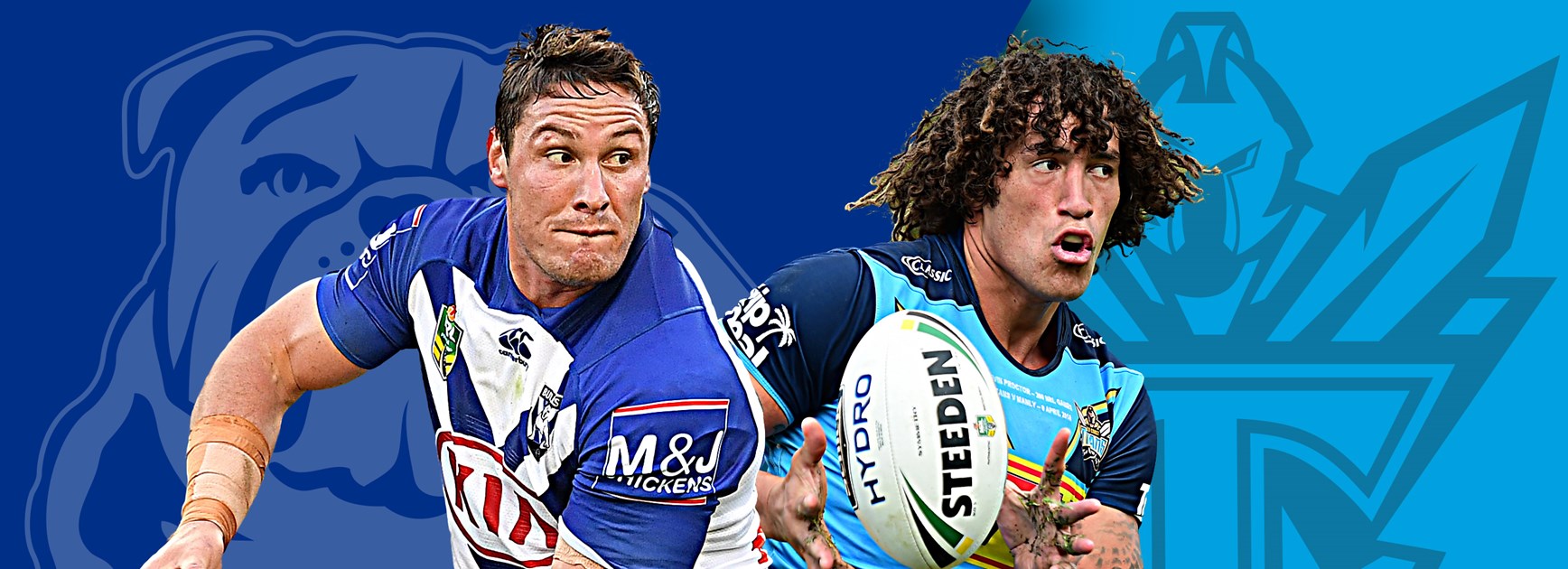 Bulldogs v Titans: Morris out, Klemmer to bench; Titans 1-17
