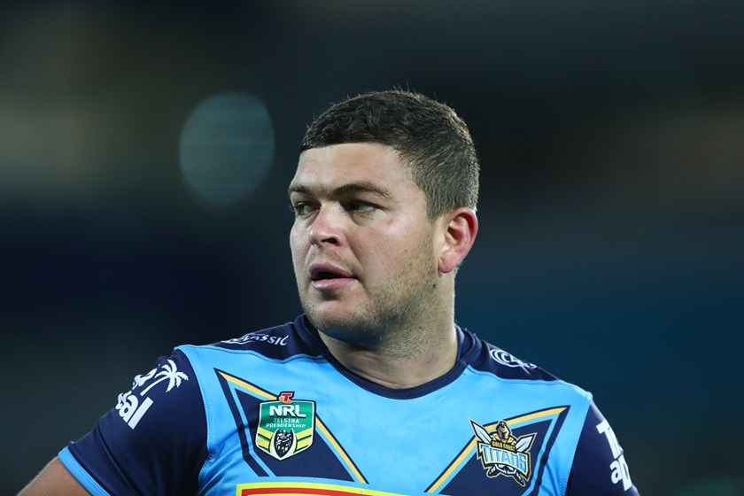 Titans halfback Ash Taylor.