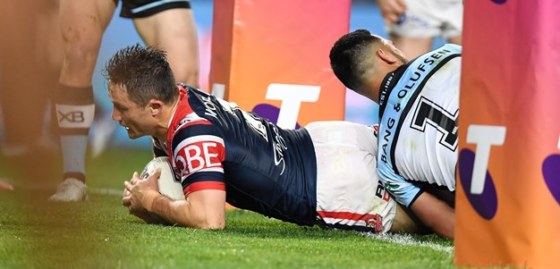 Cronk and Tedesco come up trumps as Roosters roll Sharks