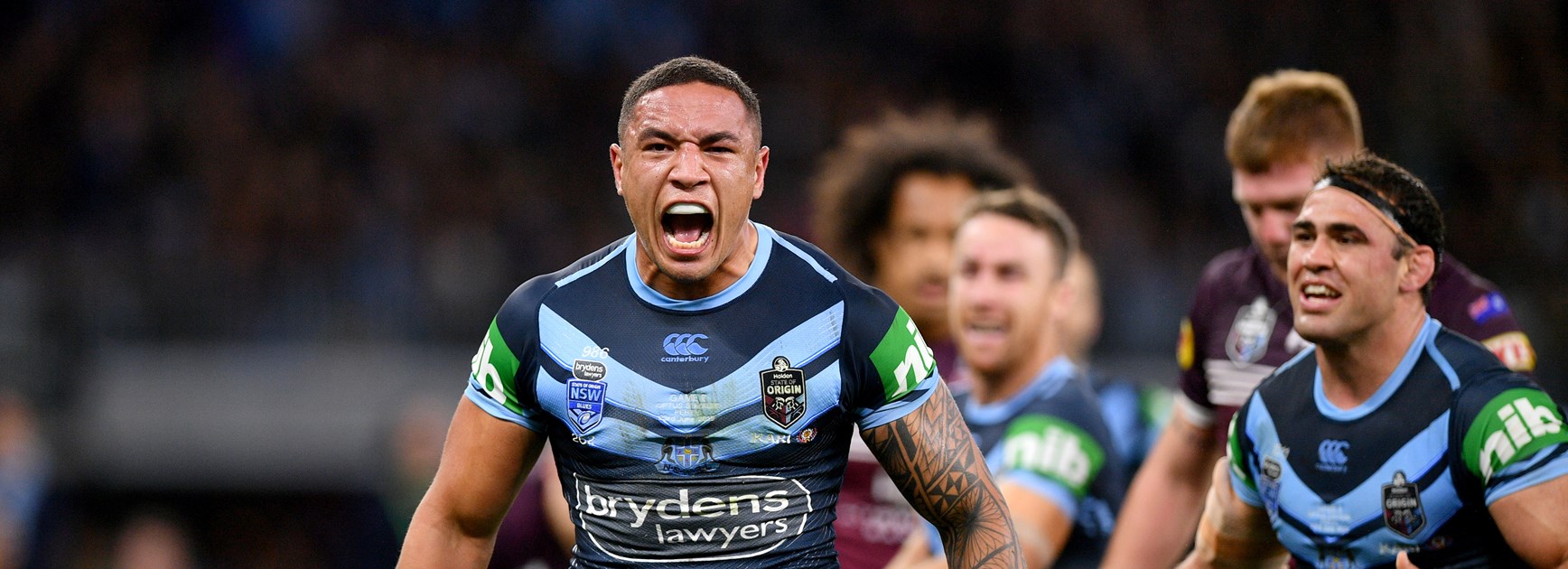 Blues forward Tyson Frizell.