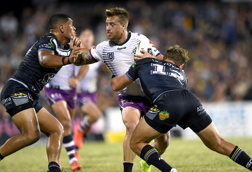 Storm five-eighth Cameron Munster.