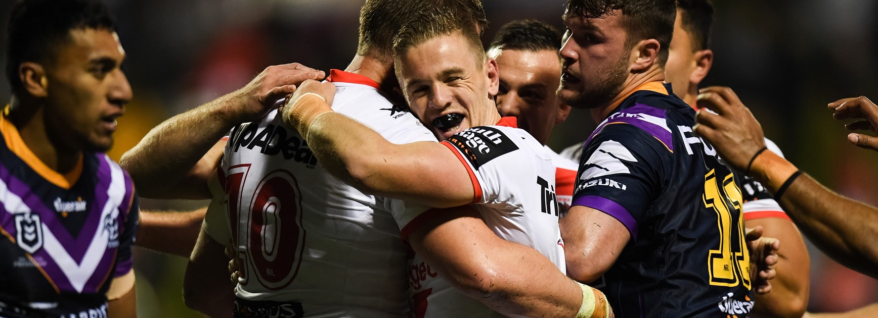 Dragons fullback Matt Dufty.