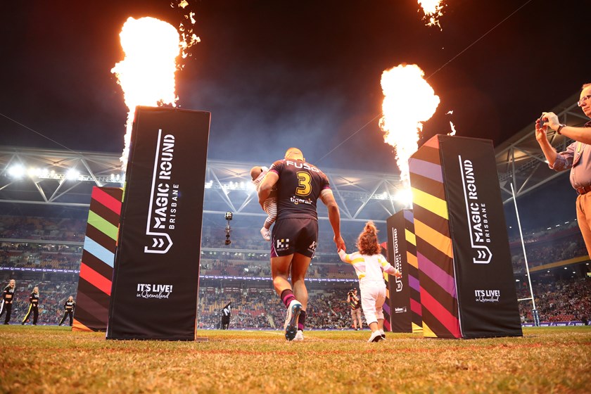Will Chambers takes the field for his 200th NRL game.