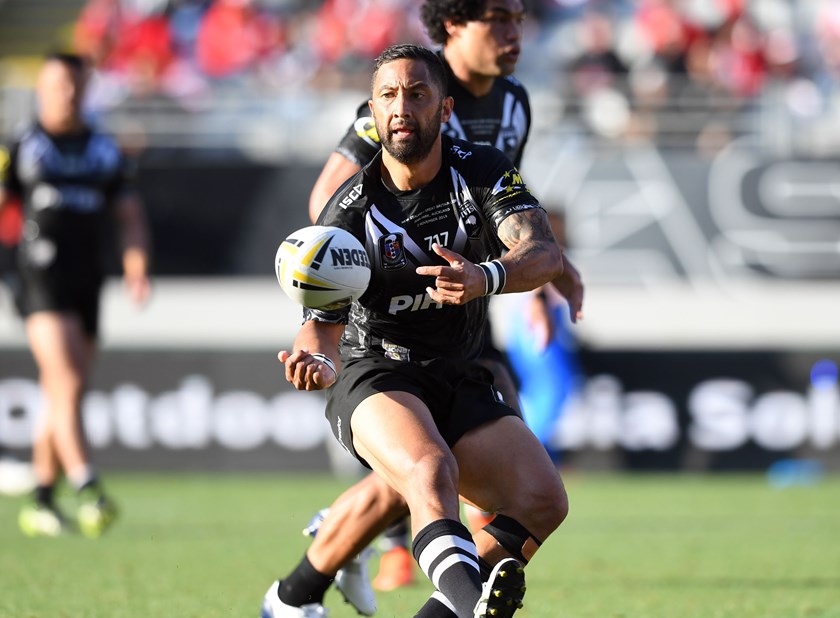 Kiwis captain Benji Marshall.