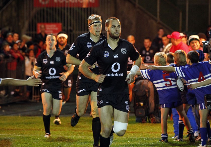 Former Warriors captain Simon Mannering.