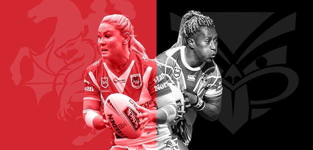 NRLW Dragons v Warriors: Red V lose three on game day