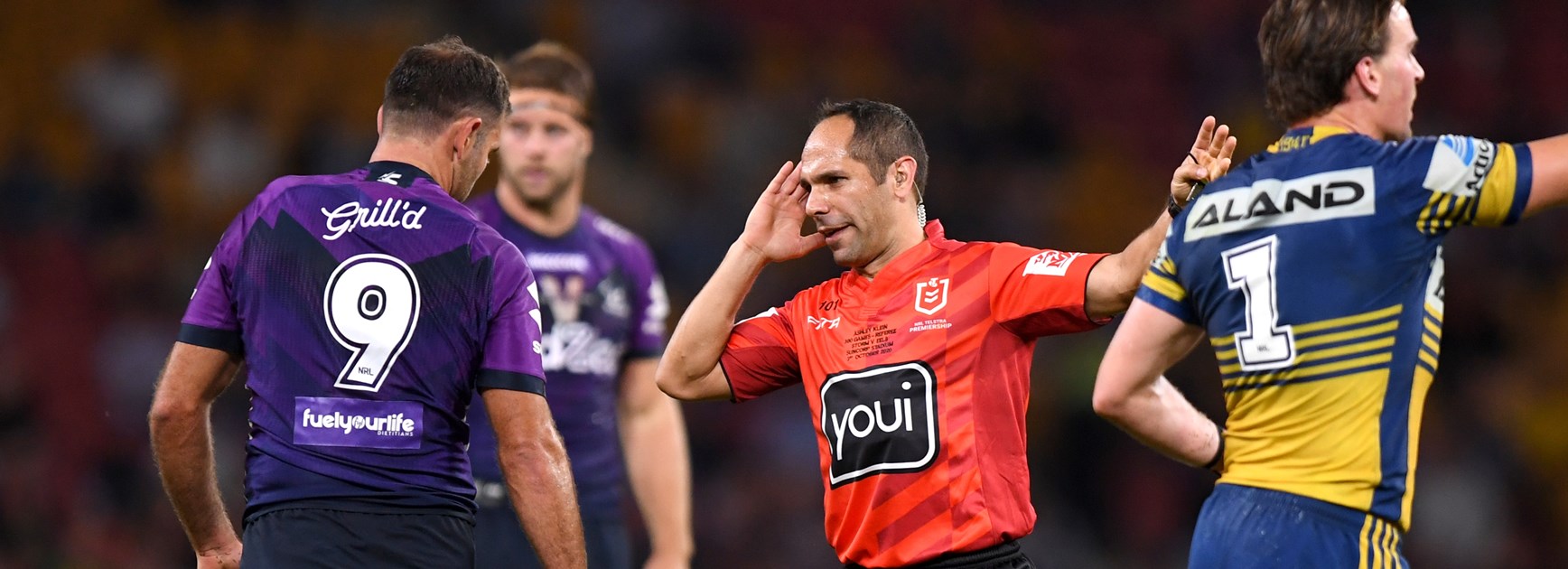 NRL referee Ashley Klein