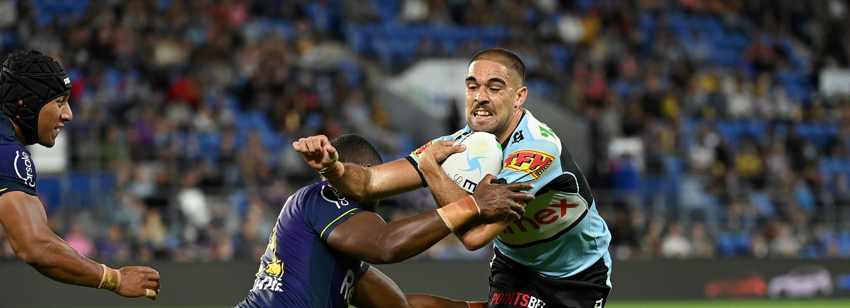 Sharks fullback William Kennedy.