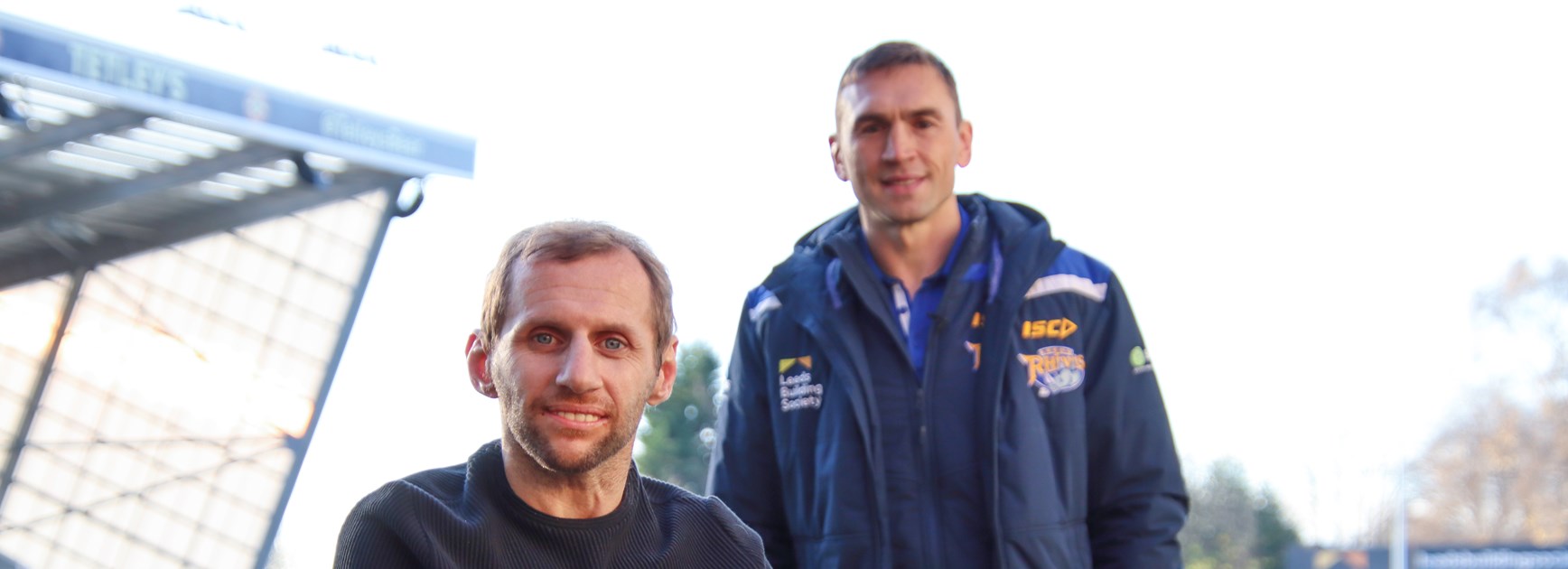 Kevin Sinfield and Rob Burrow