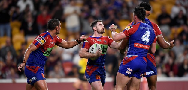 Clune strikes late to help Knights sink Bulldogs