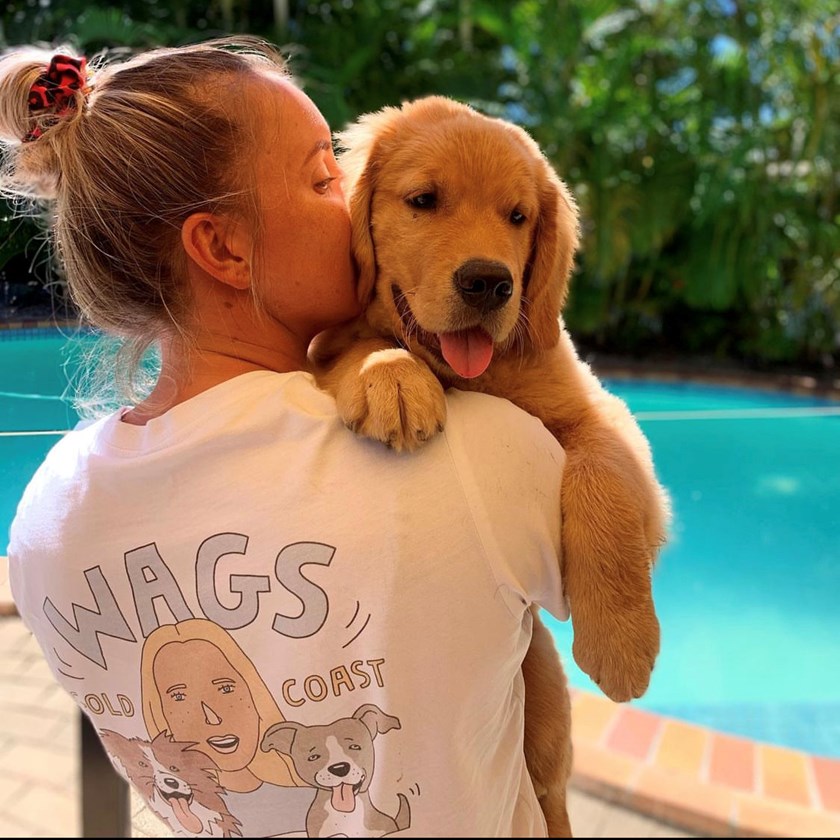 Lauren Brown runs the successful Wags Dog Walking service.