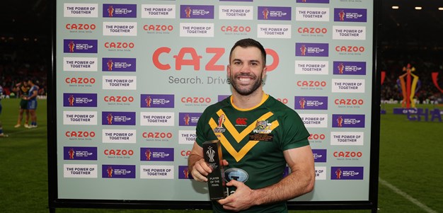 Teddy terrific: Kangaroos captain named player of the final
