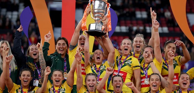 Brigginshaw brilliant as Jillaroos record World Cup three-peat