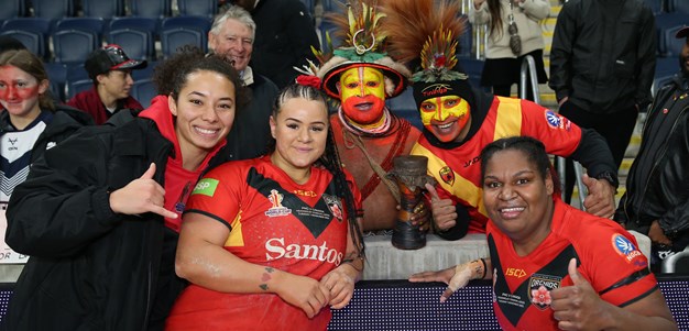 World Cup overnight: England make flying start; History for PNG