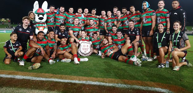Rabbitohs retain Charity Shield with second-half blitz