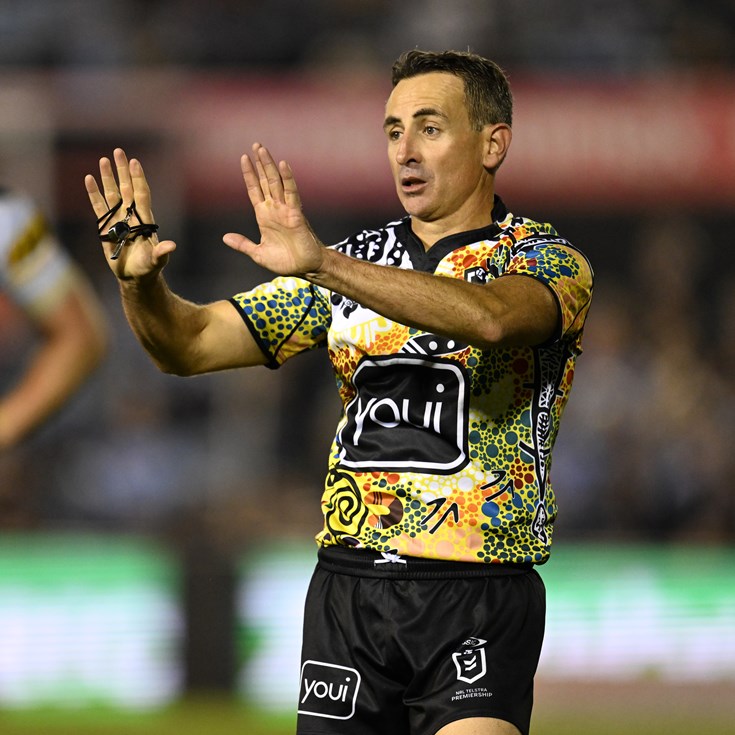 Match Officials: NRL Round 24 and NRLW Round 4