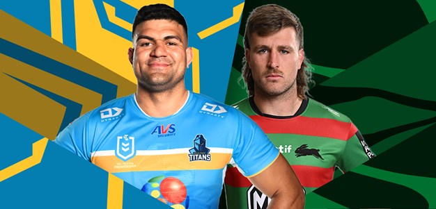Titans v Rabbitohs: Campbell to halves; Cody back on deck