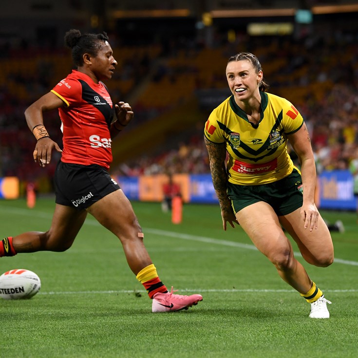 A rare Julia: History for Robinson as Jillaroos run riot