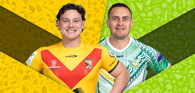 PNG Kumuls v Cook Islands Aitu: Russell in for Rhyse; Glenn answers SOS