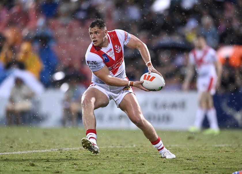 Morgan Knowles helped St Helens to World Club Challenge glory against the Panthers in 2023.