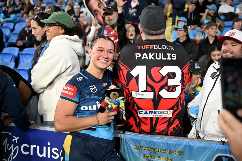 Canada Ravens captain Megan Pakulis has joined the Titans this season after winning the 2024 NRL Vegas Combine.