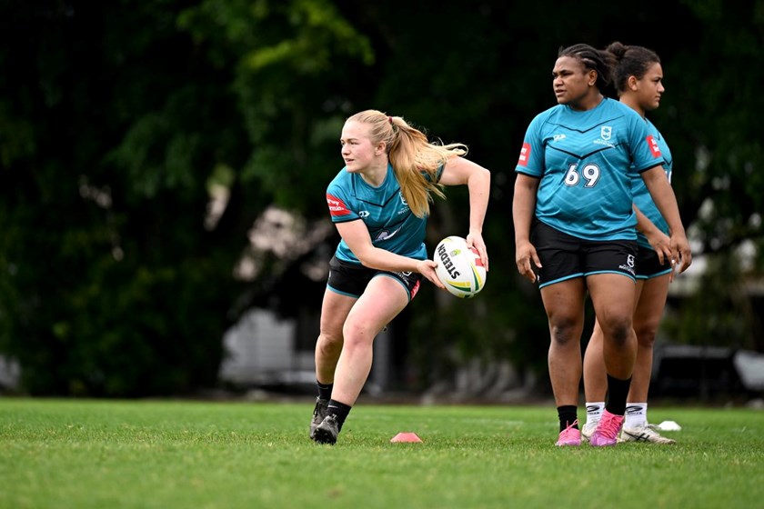 Caitlin Sears is one of three Four New Zealand-based players aiming to help Canada Ravens qualify for RLWC2026.