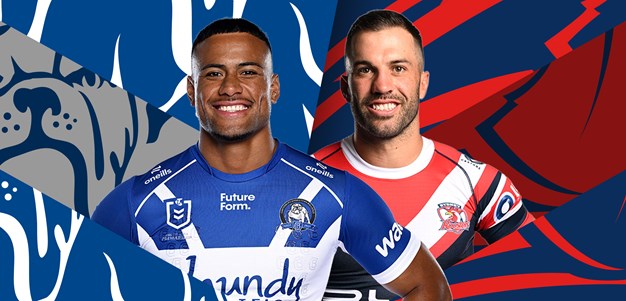 Bulldogs v Roosters: Hayes in for Salmon; Collins' Origin audition